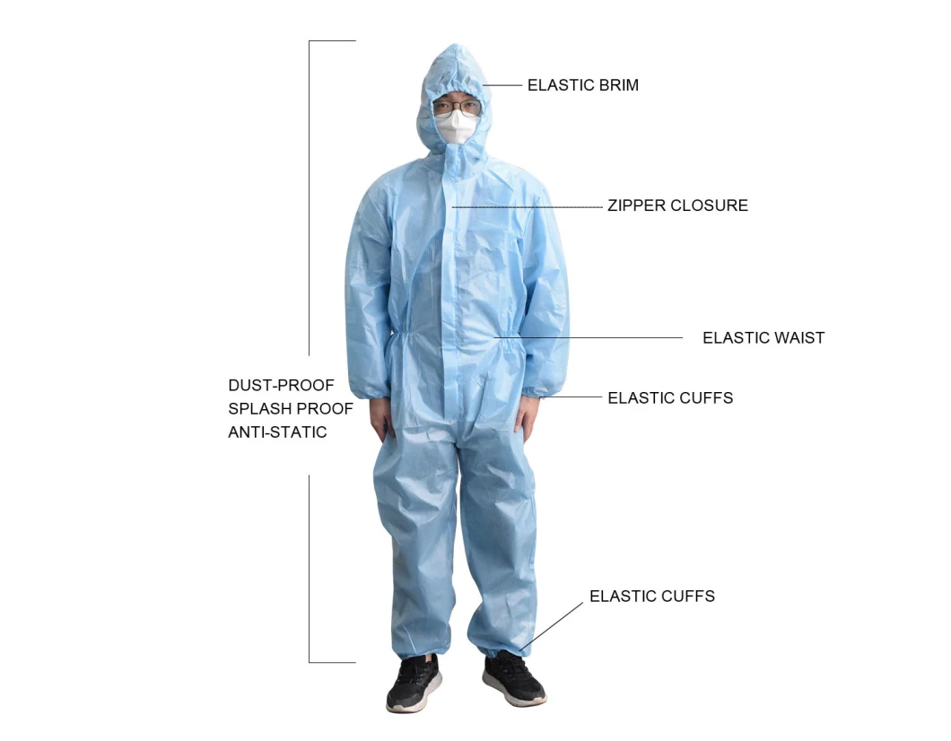 Manufacturer Well Made Disposable Medical Protective Clothing 2020 Protection Suit