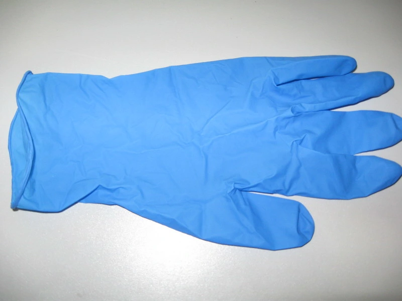 Cheapest Disposable Blue Color Pure Nitrile Glove Nitrile High Quality Disposable Latex/Nitrile Examination Protective Glove Powder Free